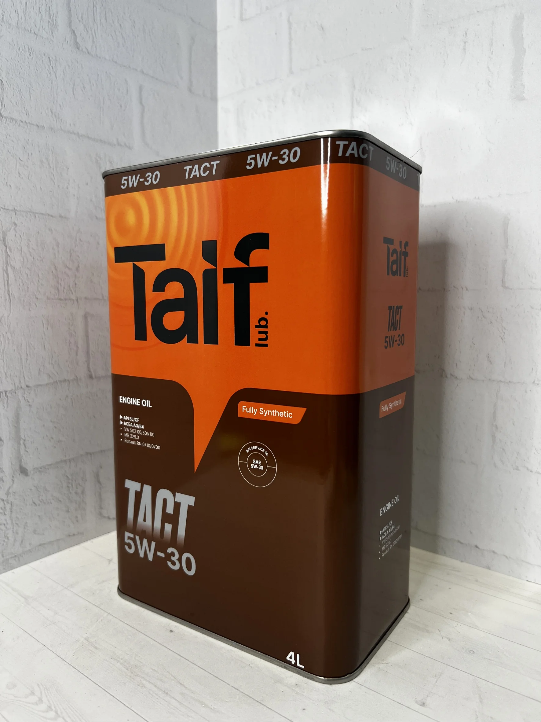 Моторное масло TAIF TACT 5W-30 Синтетическое 4 л