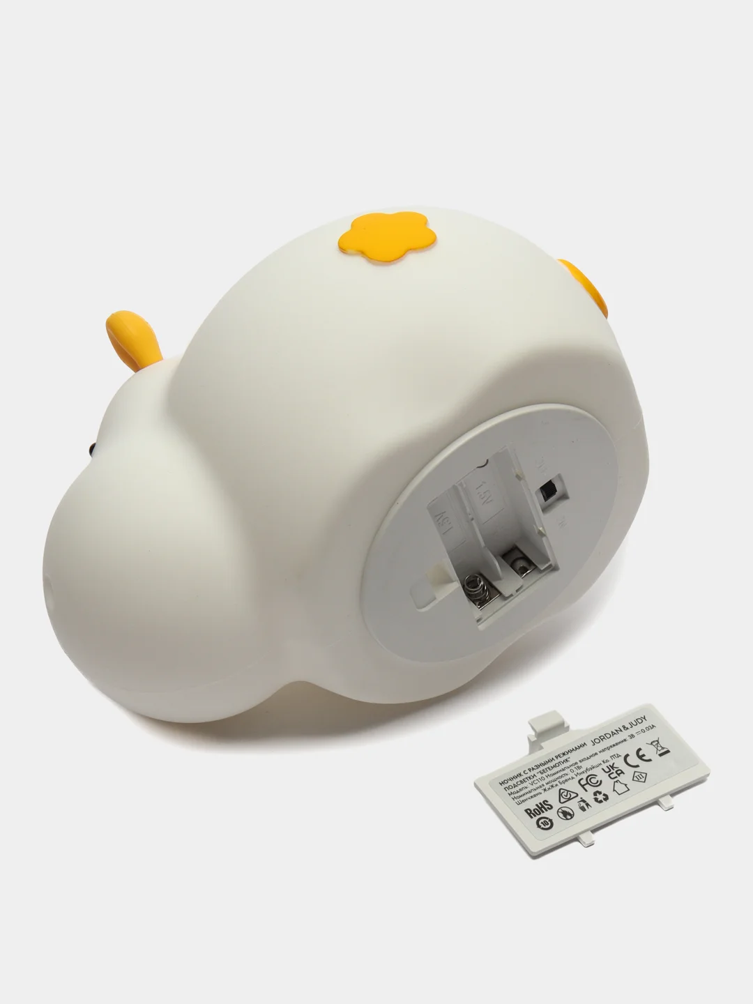 Ночник Jordan Judy "Бегемотик" Night Light Behemoth 7 Colors (VC110)