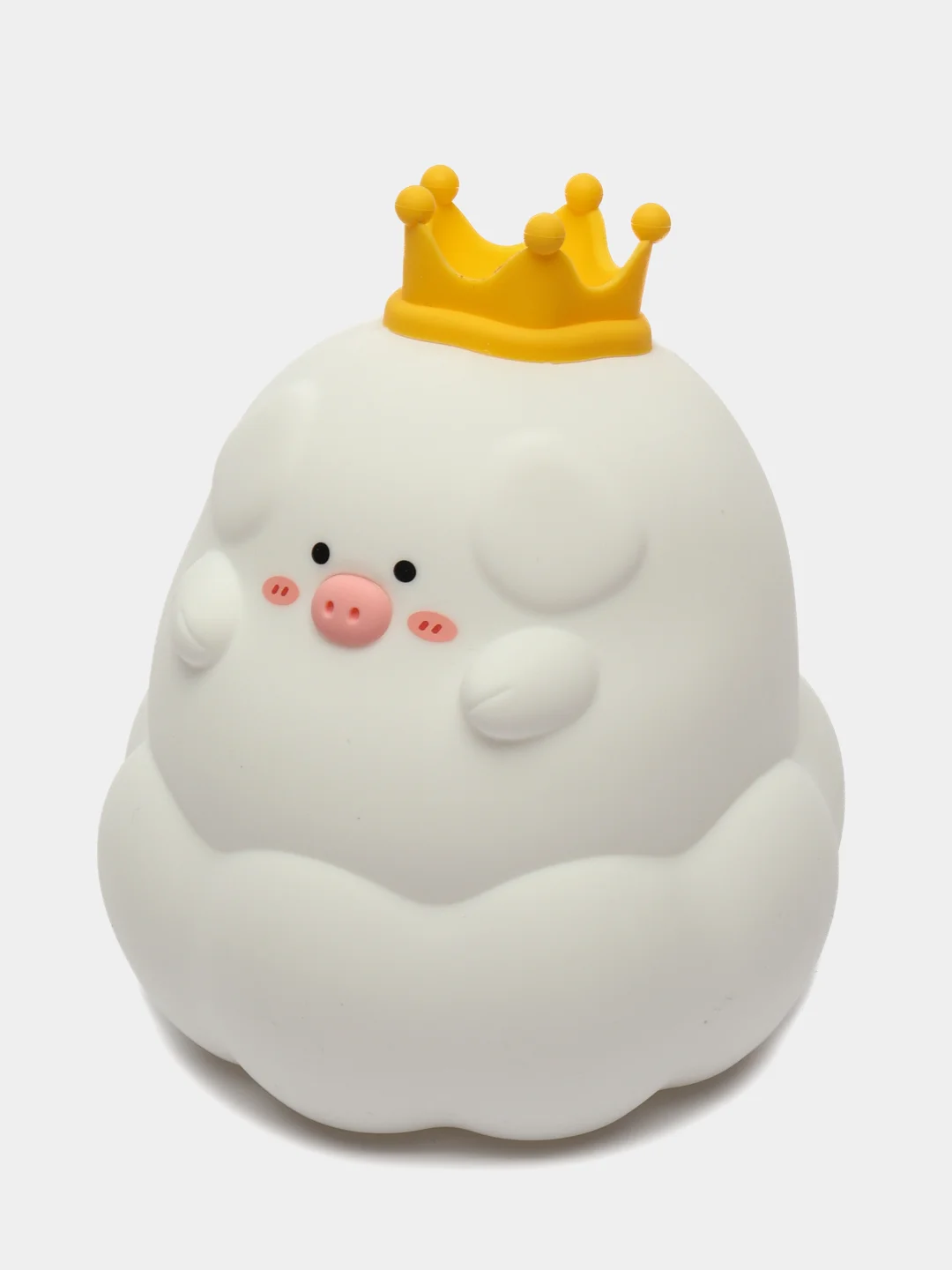 Ночник Jordan Judy "Свинка" Night Light Pig 7 Colors VC111 белый