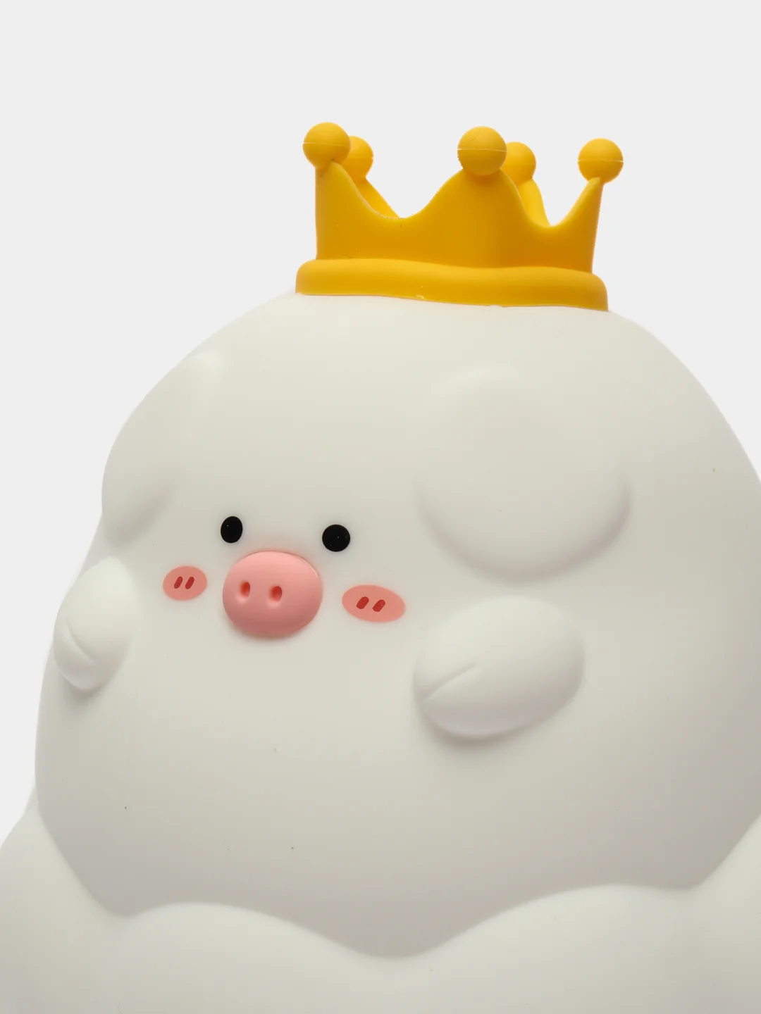 Ночник Jordan Judy "Свинка" Night Light Pig 7 Colors VC111 белый