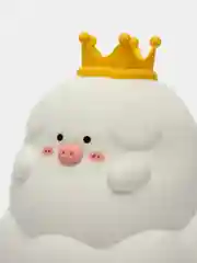 Ночник Jordan Judy "Свинка" Night Light Pig 7 Colors VC111 белый