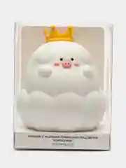 Ночник Jordan Judy "Свинка" Night Light Pig 7 Colors VC111 белый