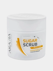 Сахарный скраб ARAVIA Professional, с маслом миндаля, 300 мл