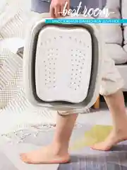 Ванночка для ног массажная с крышкой Best Room Тазик педикюрный