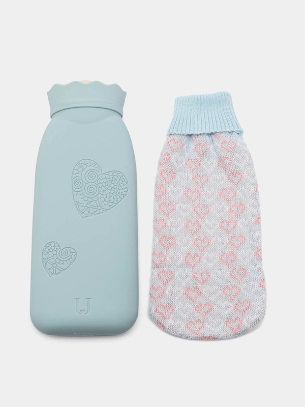 Силиконовая грелка Jordan Judy Microvable Gel Hot Water Bottle L Blue (WD010-L)