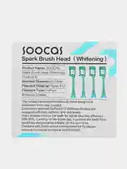 Сменные насадки для зубной щетки SOOCAS Spark MT1 4 шт