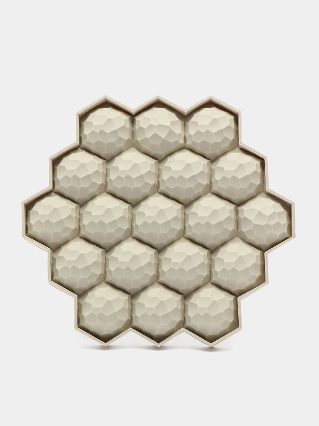 Силиконовая форма для льда Jordan Judy Ice Mold Honeycomb Gray 19 ячеек (CD033)