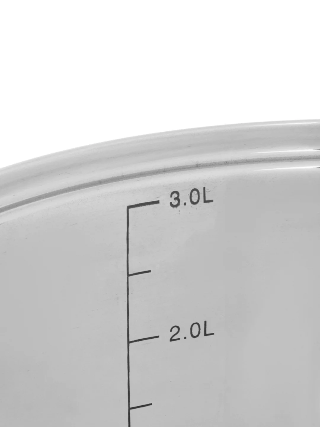 Кастрюля "Альбер" 20х11,5 см, 3,4 л, со стеклянной крышкой, индукция