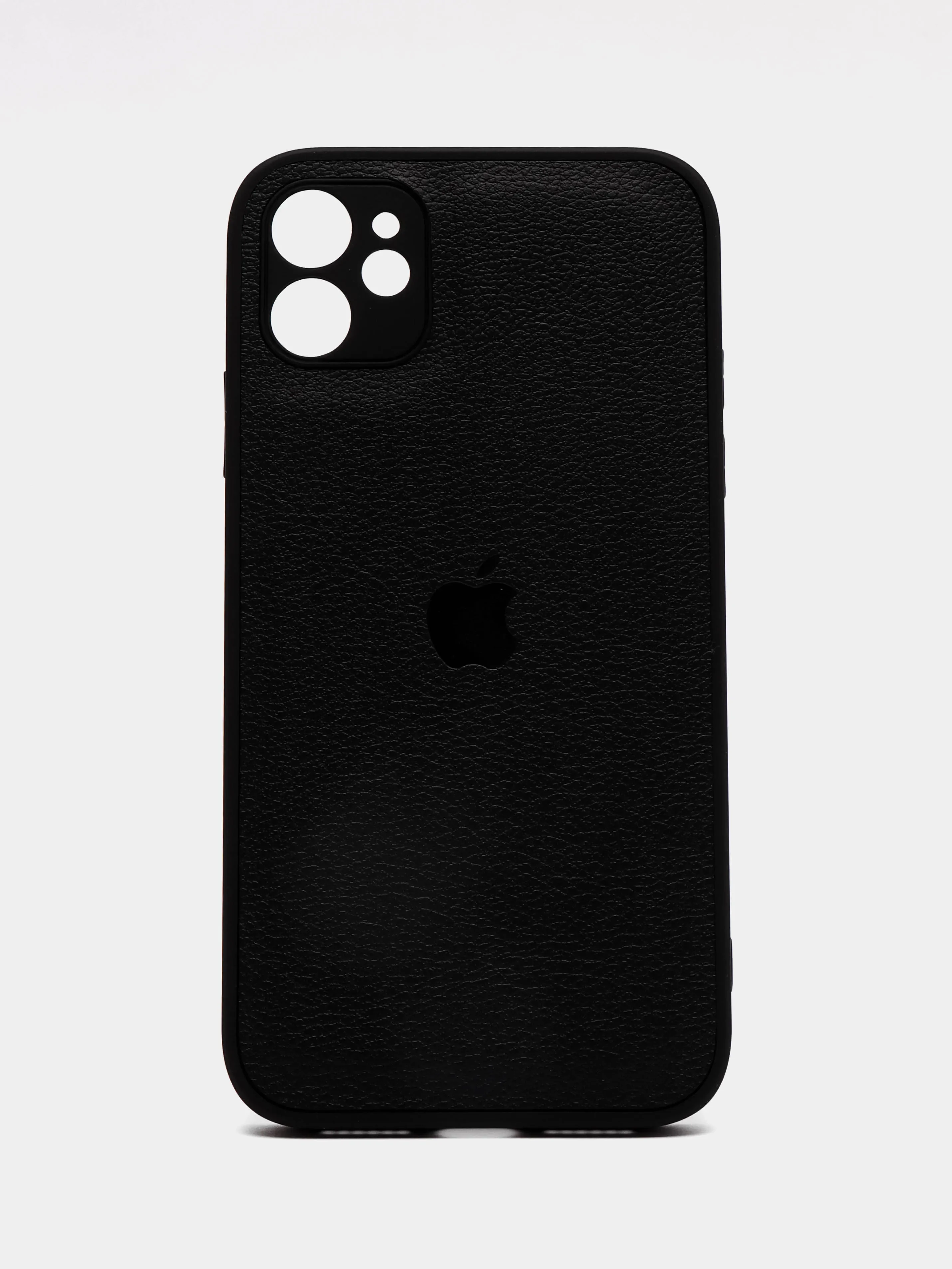 Черный чехол для iPhone 11 PRO MAX, 12, 12 PRO MAX, 13 PRO, 7, 8, SE / Чехол на Айфон