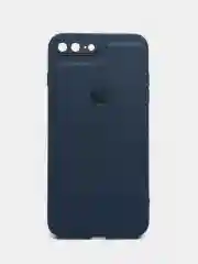 Синий чехол для iPhone 11 PRO MAX, 12, 12 PRO MAX, 13 PRO, 7, 8, SE / Чехол на Айфон
