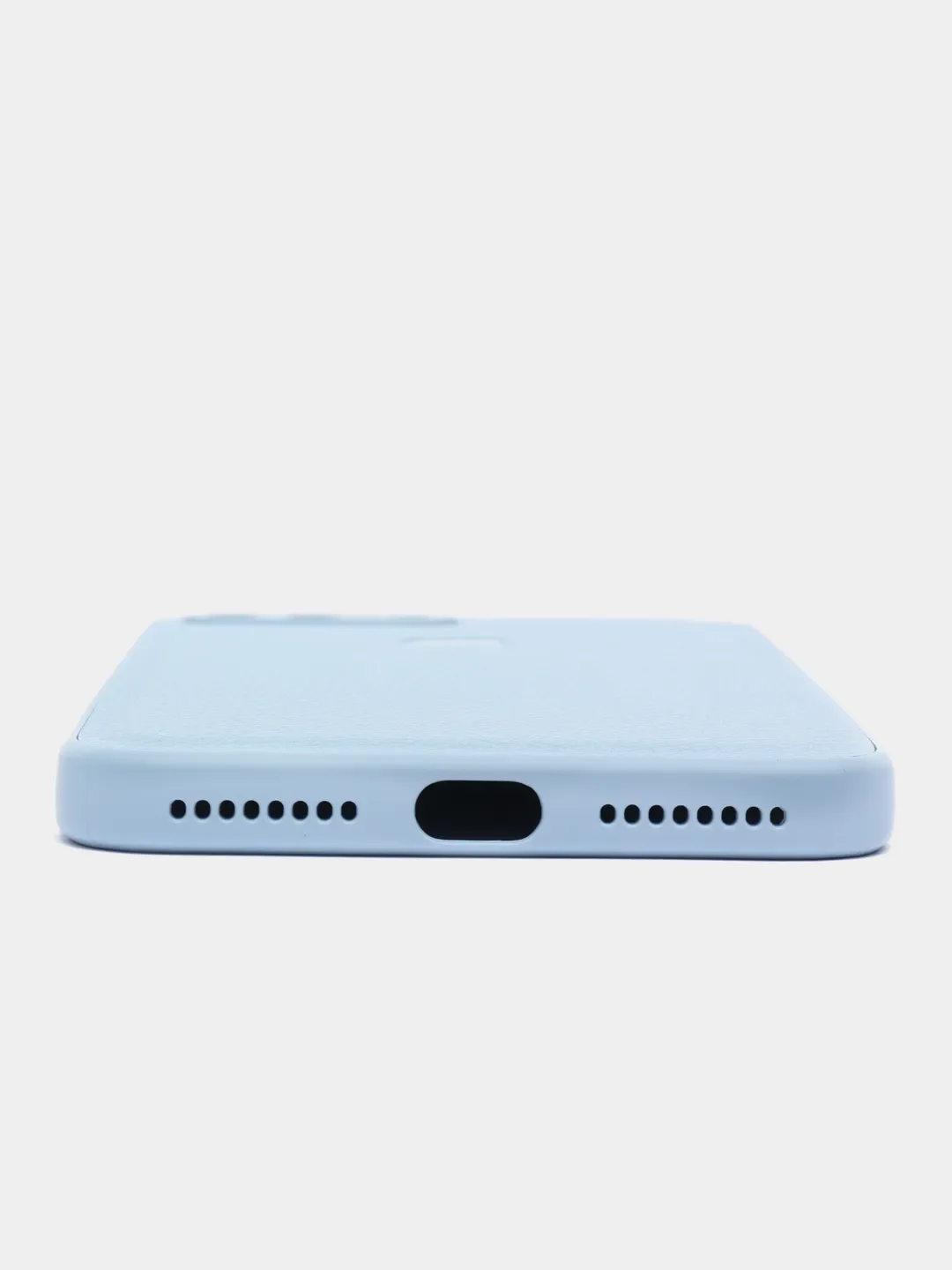 Голубой чехол для iPhone 11 PRO MAX, 12, 12 PRO MAX, 13 PRO, 7, 8, SE / Чехол на Айфон