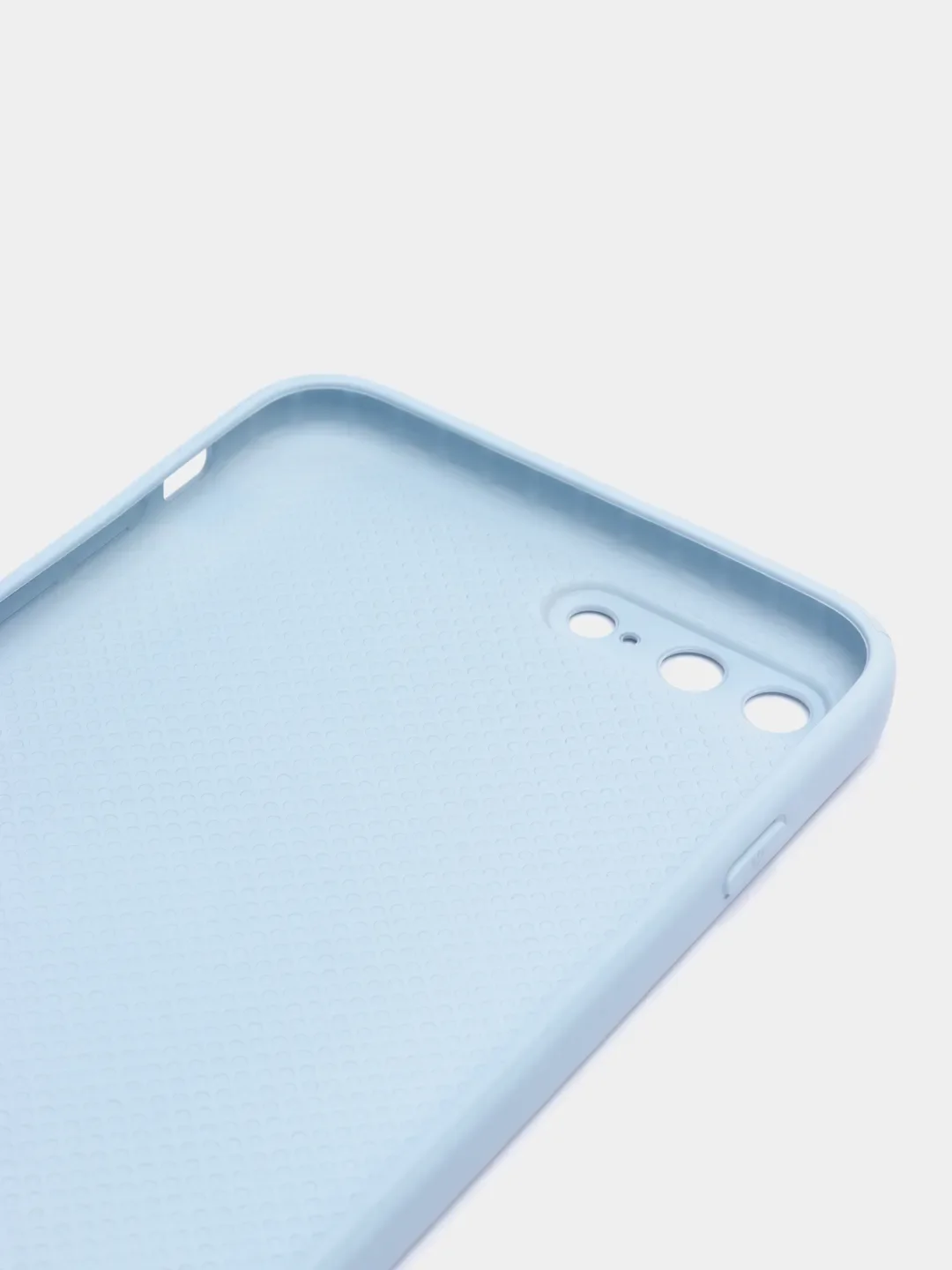 Голубой чехол для iPhone 11 PRO MAX, 12, 12 PRO MAX, 13 PRO, 7, 8, SE / Чехол на Айфон