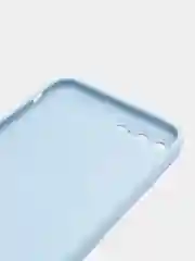 Голубой чехол для iPhone 11 PRO MAX, 12, 12 PRO MAX, 13 PRO, 7, 8, SE / Чехол на Айфон