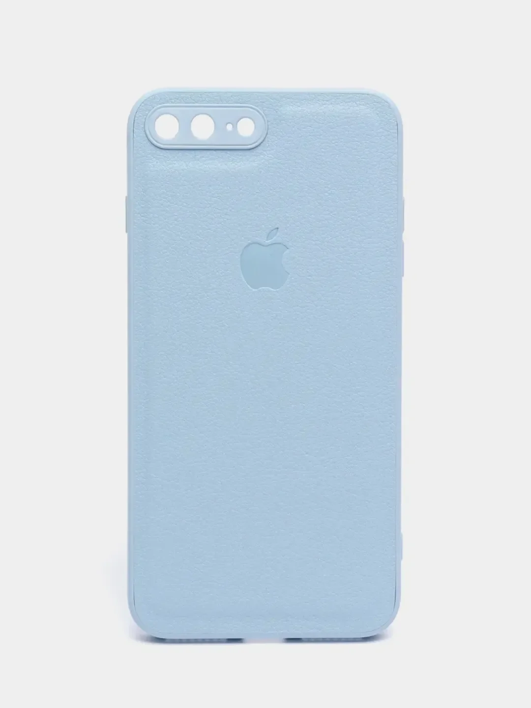 Голубой чехол для iPhone 11 PRO MAX, 12, 12 PRO MAX, 13 PRO, 7, 8, SE / Чехол на Айфон