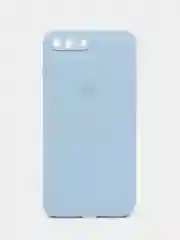 Голубой чехол для iPhone 11 PRO MAX, 12, 12 PRO MAX, 13 PRO, 7, 8, SE / Чехол на Айфон