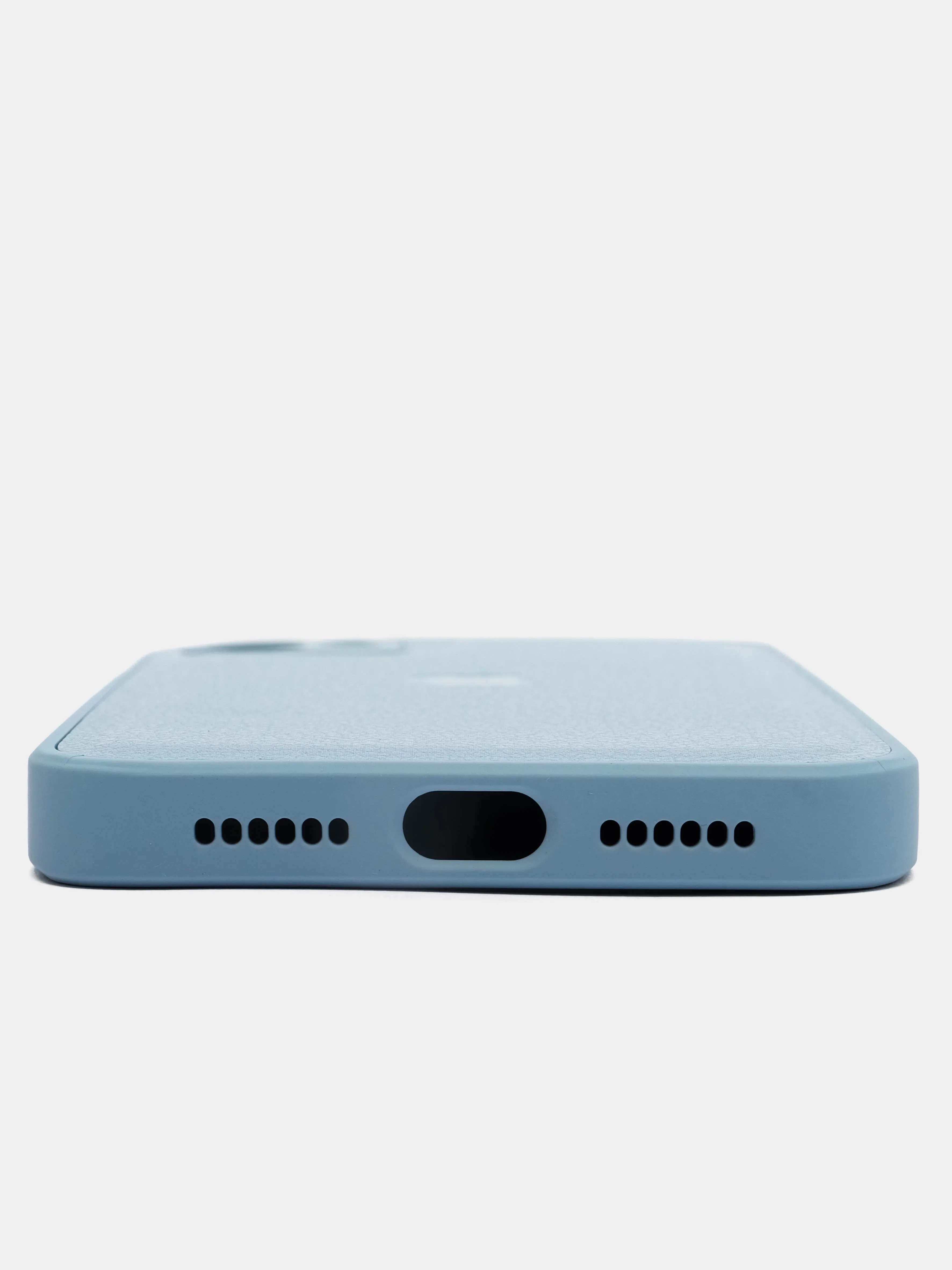 Голубой чехол для iPhone 11 PRO MAX, 12, 12 PRO MAX, 13 PRO, 7, 8, SE / Чехол на Айфон