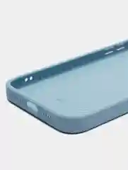 Голубой чехол для iPhone 11 PRO MAX, 12, 12 PRO MAX, 13 PRO, 7, 8, SE / Чехол на Айфон