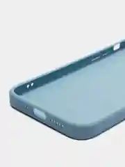 Голубой чехол для iPhone 11 PRO MAX, 12, 12 PRO MAX, 13 PRO, 7, 8, SE / Чехол на Айфон