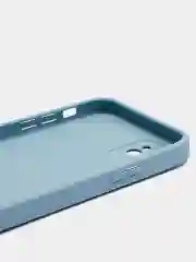 Голубой чехол для iPhone 11 PRO MAX, 12, 12 PRO MAX, 13 PRO, 7, 8, SE / Чехол на Айфон