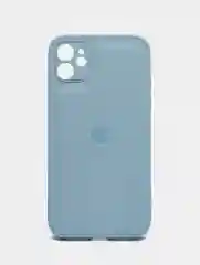 Голубой чехол для iPhone 11 PRO MAX, 12, 12 PRO MAX, 13 PRO, 7, 8, SE / Чехол на Айфон