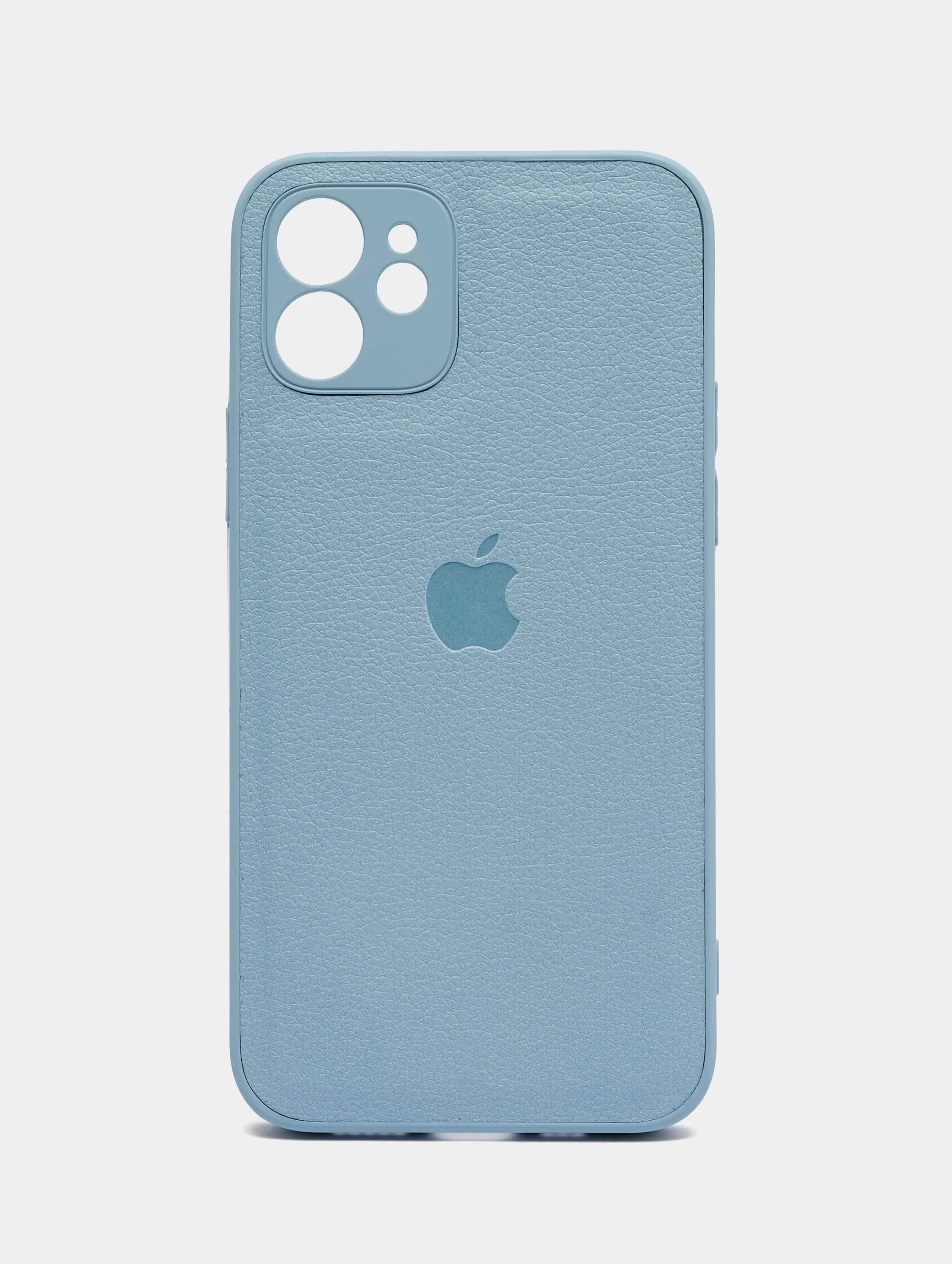 Голубой чехол для iPhone 11 PRO MAX, 12, 12 PRO MAX, 13 PRO, 7, 8, SE / Чехол на Айфон