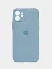 Голубой чехол для iPhone 11 PRO MAX, 12, 12 PRO MAX, 13 PRO, 7, 8, SE / Чехол на Айфон