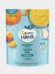 Каша молочная ФрутоНяня рисовая, тыква, абрикос, с 5 месяцев, 200г