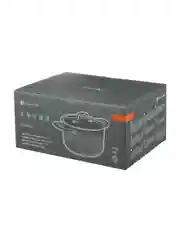 Кастрюля "Промо" 22х13,5 см, 5,0 л, с нержавеющей крышкой, индукция