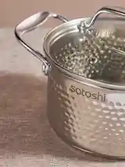 Кастрюля "Арзон" 16х9,5 см. 1,8 л. со стеклянной крышкой, индукция