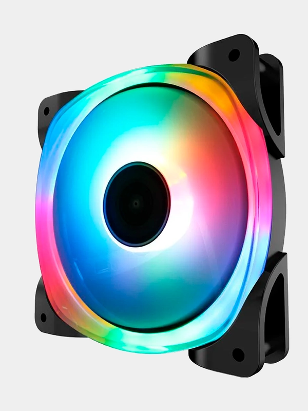 Вентилятор JONSBO FR-701 120х120х25мм (60шт/кор, ARGB LED, 3 pin) Retail