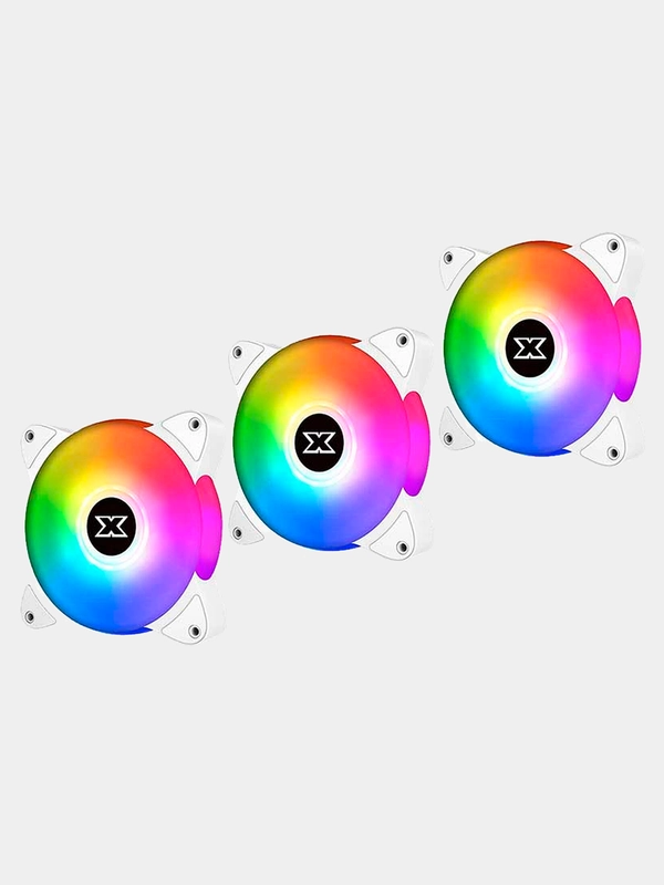 Вентиляторы для корпуса Xigmatek Galaxy III Essential 3x BX120 Fans, ARGB MB SYBC EN46461