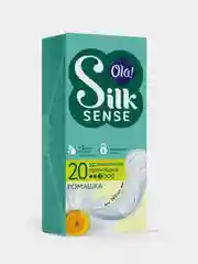 Прокладки ежедневные OLA! SILK SENSE DAILY LARGE Ромашка, 20 штук