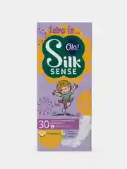 Прокладки ежедневные стринг-мультиформ Ola! Silk Sense Teens LIGHT, 30 штук