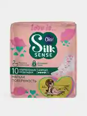 Прокладки ультратонкие Ola! Silk Sense Teens ULTRA NORMAL, 10 штук