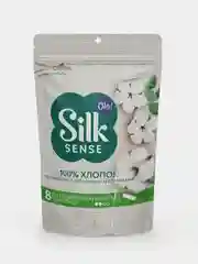 Тампоны женские гигиенические OLA! Silk Sense Normal, из органического хлопка, 8 штук