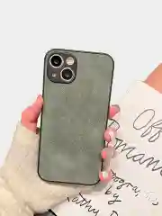 Зеленый чехол для iPhone 11 Pro Max, 12 Pro, 13 Pro Max, 7 Plus, 8 Plus / Чехол на Айфон