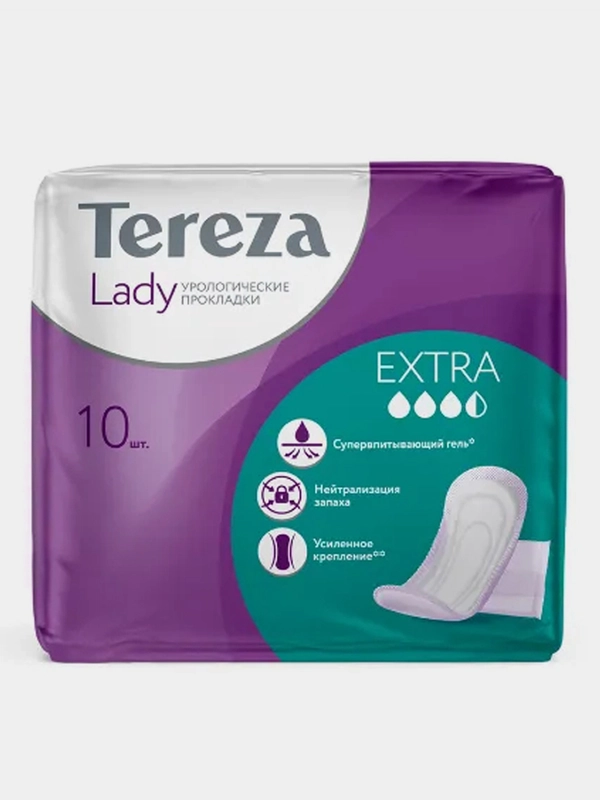 Прокладки урологические TerezaLady Extra, 10 штук