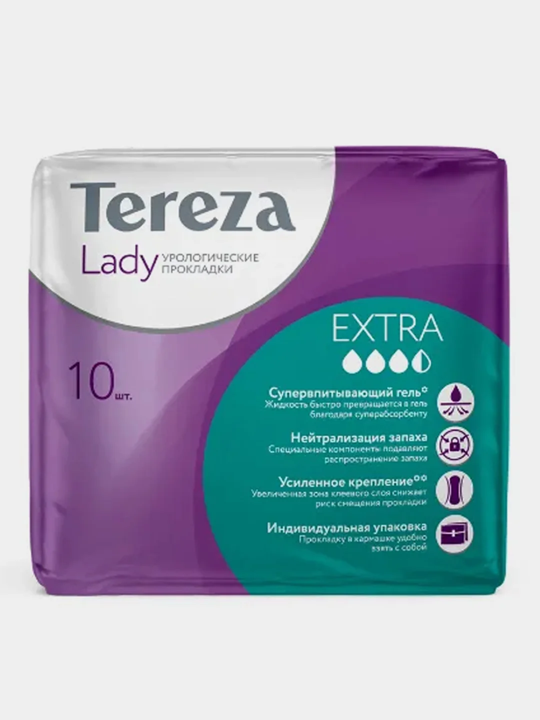 Прокладки урологические TerezaLady Extra, 10 штук