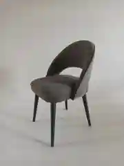 Угольный стул кухонный, мягкий, со спинкой велюр, ножки деревянные Качественная мебель