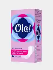 Прокладки ежедневные стринг-мультиформ Ola! LIGHT, тонкие, 60 штук