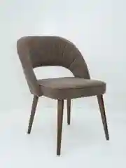 Угольный стул кухонный, мягкий, со спинкой велюр, ножки деревянные Качественная мебель
