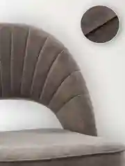 Угольный стул кухонный, мягкий, со спинкой велюр, ножки деревянные Качественная мебель