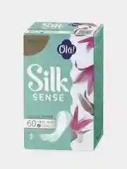 Прокладки ежедневные стринг-мультиформ Ola! Silk Sense LIGHT Нежная лилия, тонкие, 60 штук