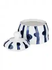 Сахарница "Индиго", 220 мл, 9,5х9,5х9 см, керамика