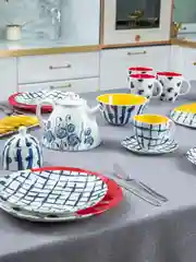 Сахарница "Индиго", 220 мл, 9,5х9,5х9 см, керамика