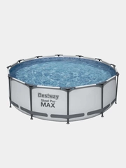 Бассейн BESTWAY STELL PRO MAX каркасный 366 х 76 см  с фильтром-насосом