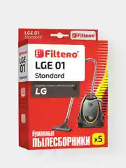Мешки-пылесборники Filtero LGE 01 Standard для пылесосов LG, SCARLETT, бумажные, 5 штук