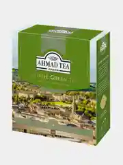 Чай "Ahmad Tea" зеленый с жасмином,  пакетики с ярлычками 100 х 2 г