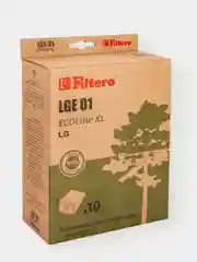 Мешки-пылесборники Filtero LGE 01 ECOLine XL для LG, Scarlett, бумажные, 10 штук+фильтр