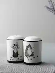 Набор для соли и перца "Озорные коты" , 4,5х6,5 см, керамика